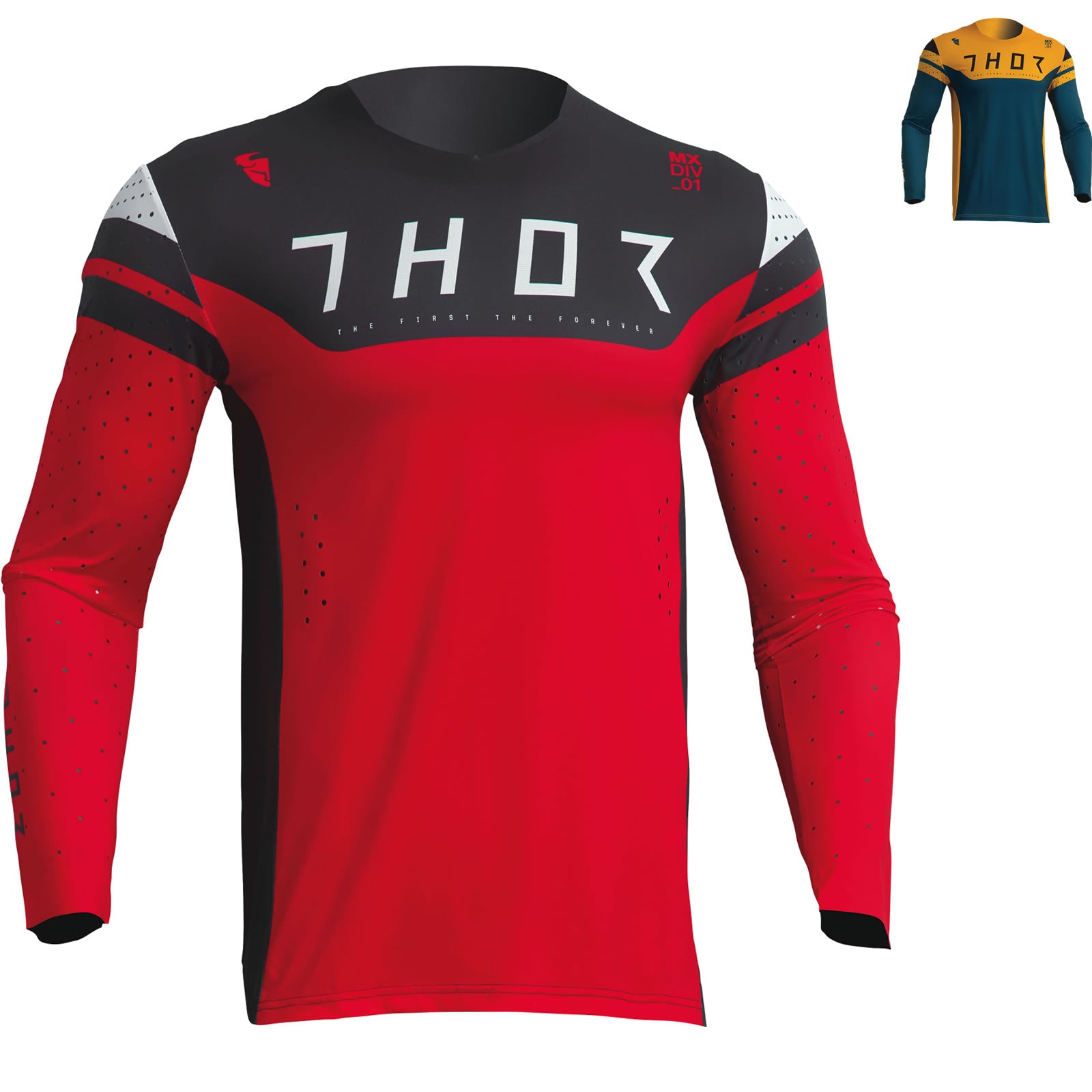 Thor Prime Rival 2023 Motocross Jersey – Ghostbikes