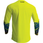 Thor Sector Atlas 2023 Motocross Jersey & Pants Acid Blue Kit