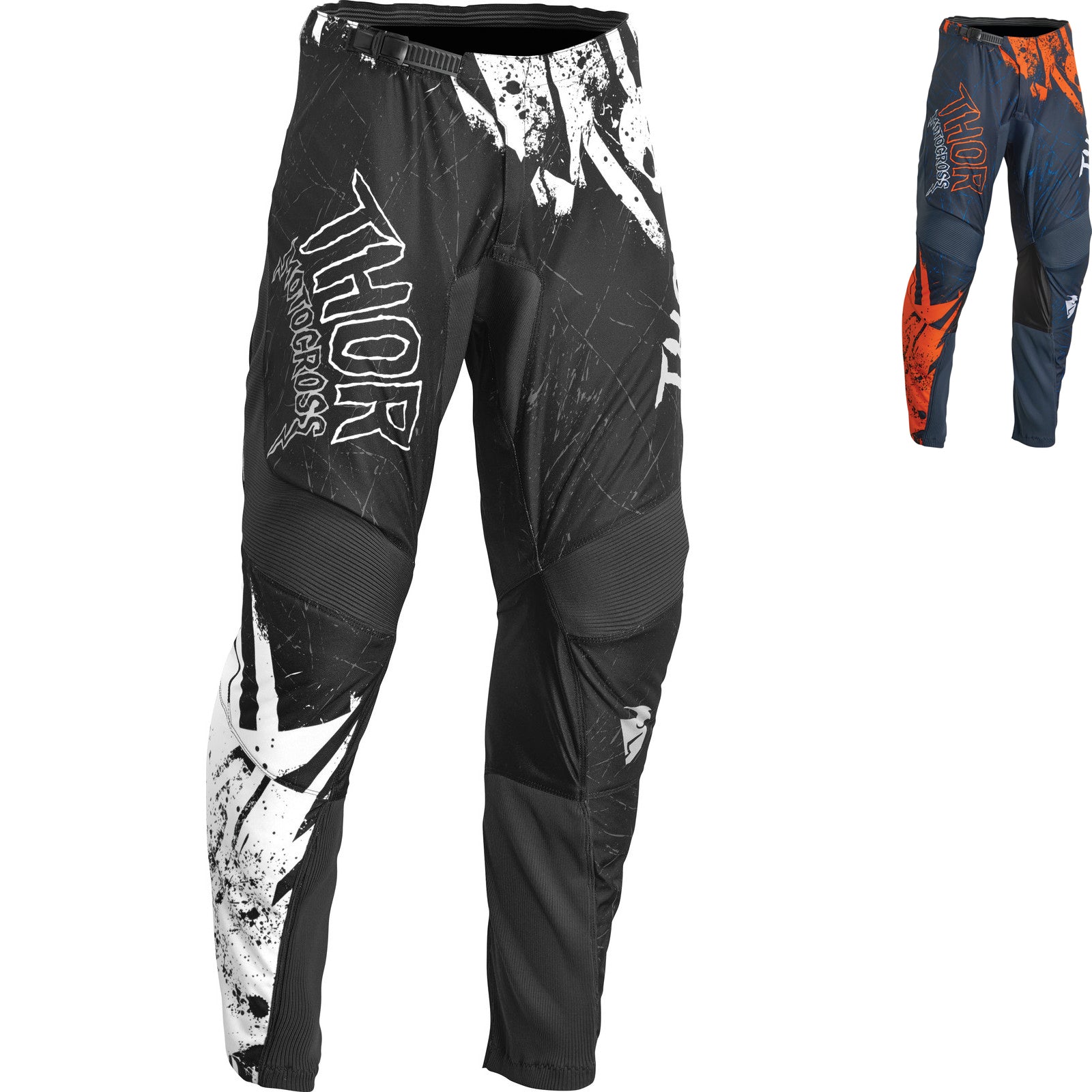 Thor Sector Gnar MX Off-Road Pants – Youth Sizes 18-28, Blue