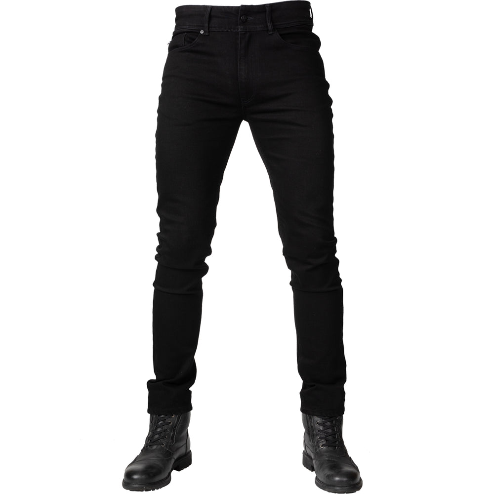 Bull-It Zero AA Approved Skinny Fit Black Motorcycle Jeans