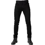Bull-It Zero AA Approved Skinny Fit Black Motorcycle Jeans