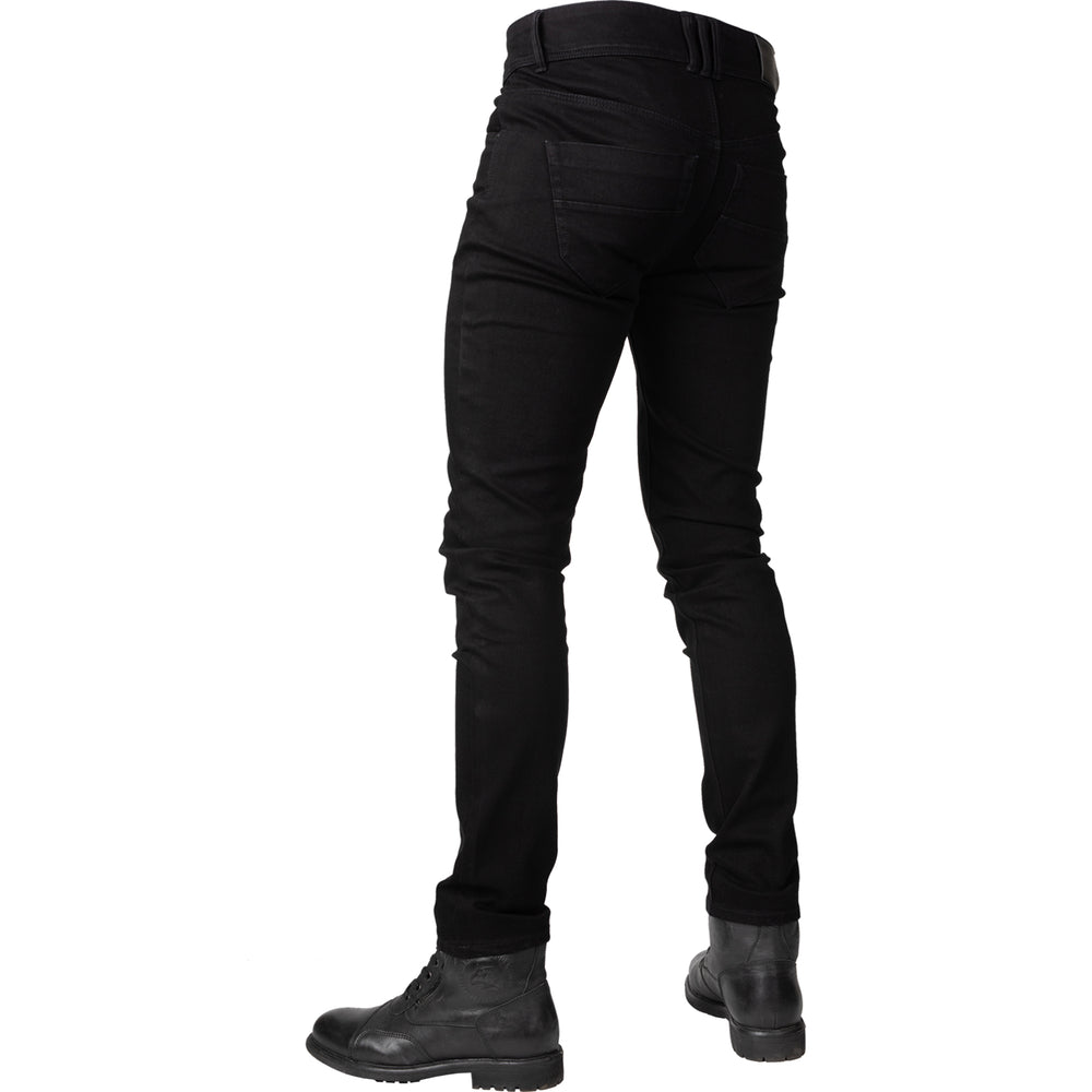 Bull-It Zero AA Approved Skinny Fit Black Motorcycle Jeans