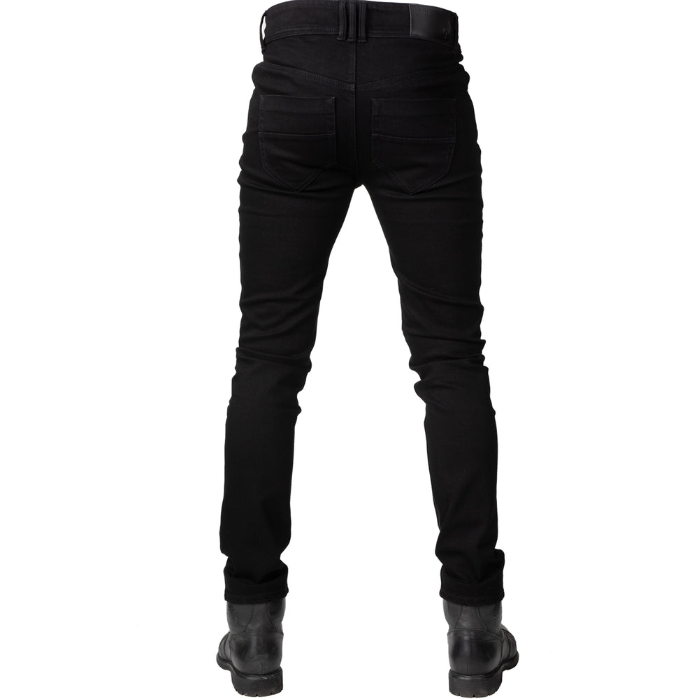 Bull-It Zero AA Approved Skinny Fit Black Motorcycle Jeans