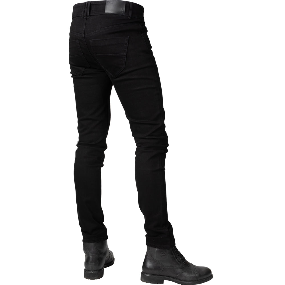 Bull-It Zero AA Approved Skinny Fit Black Motorcycle Jeans