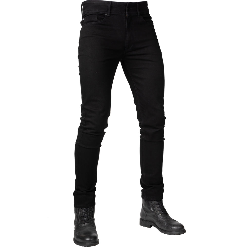 Bull-It Zero AA Approved Skinny Fit Black Motorcycle Jeans