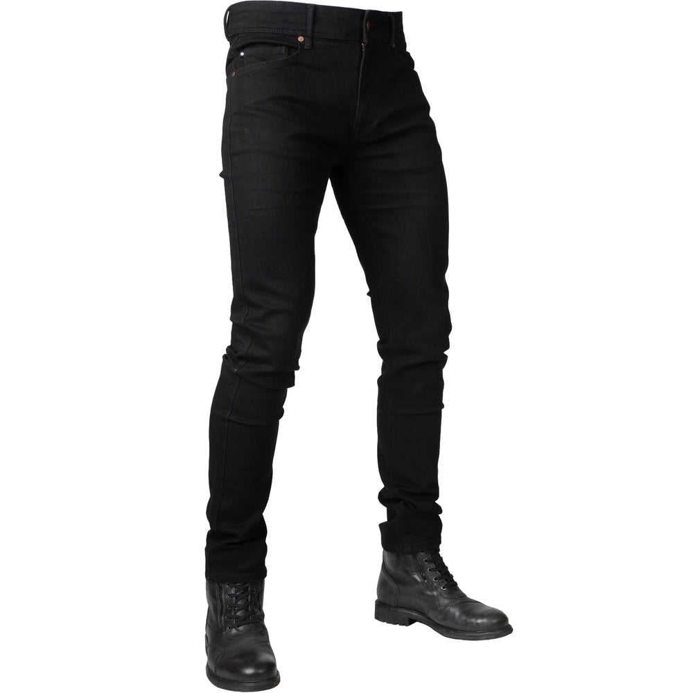 Bull-It Onyx AA Approved Easy Fit Black Motorcycle Jeans
