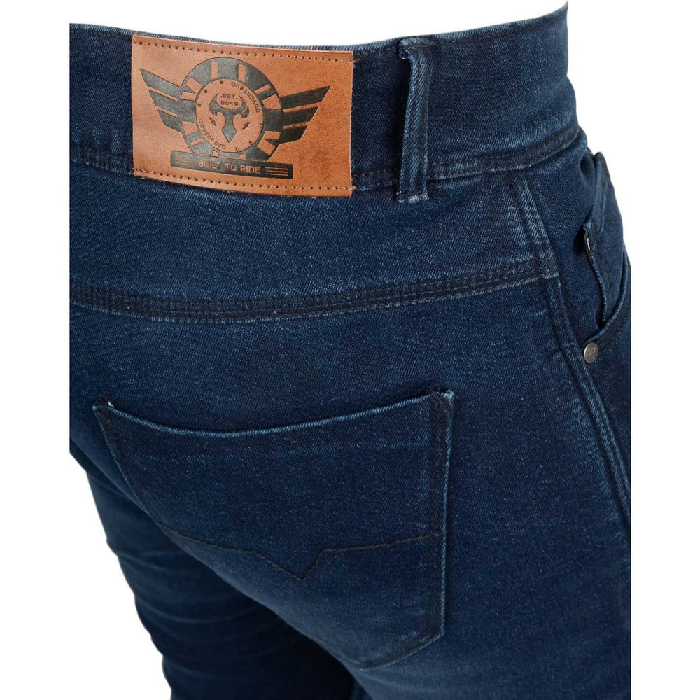 Bull-It Covert EVO AAA Approved Straight Fit Blue Motorcycle Jeans