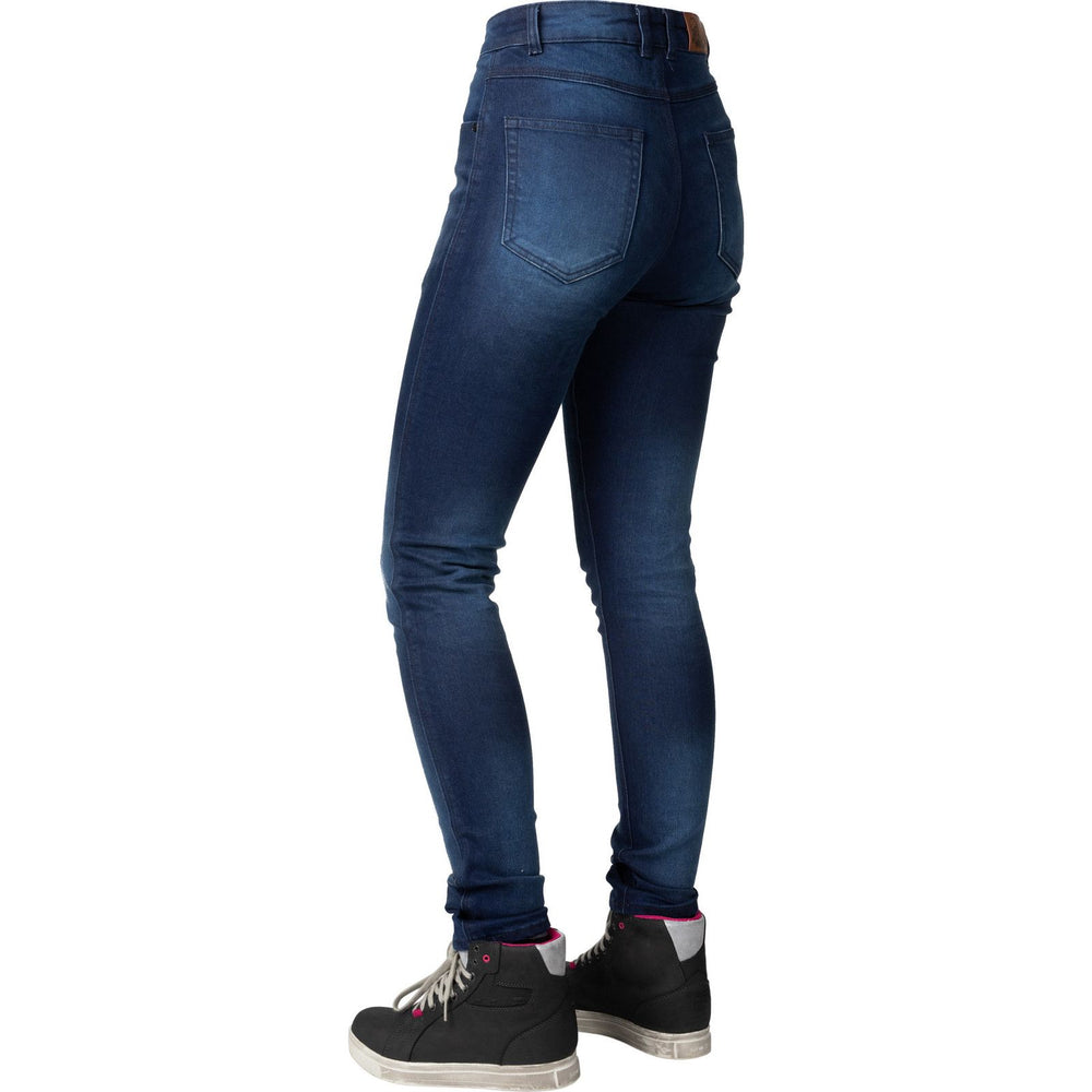 Bull-It Icona II AA Approved Slim Fit Blue Ladies Motorcycle Jeans