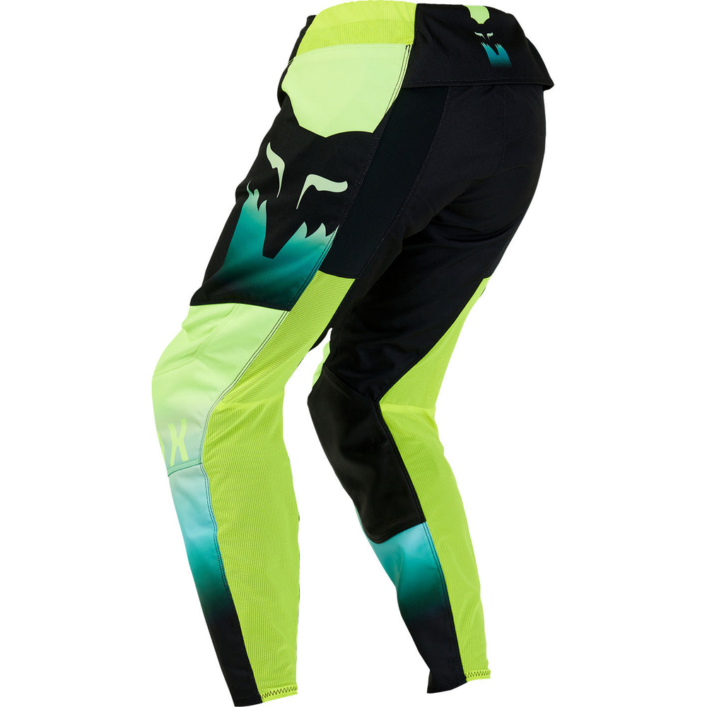 Fox Racing Youth Girls' 180 Flora Motocross Glove - Black/Yellow, Size Large