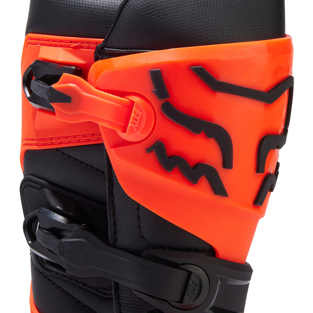 Fox Racing 2024 Youth Comp Motocross Boots - Fluo Orange