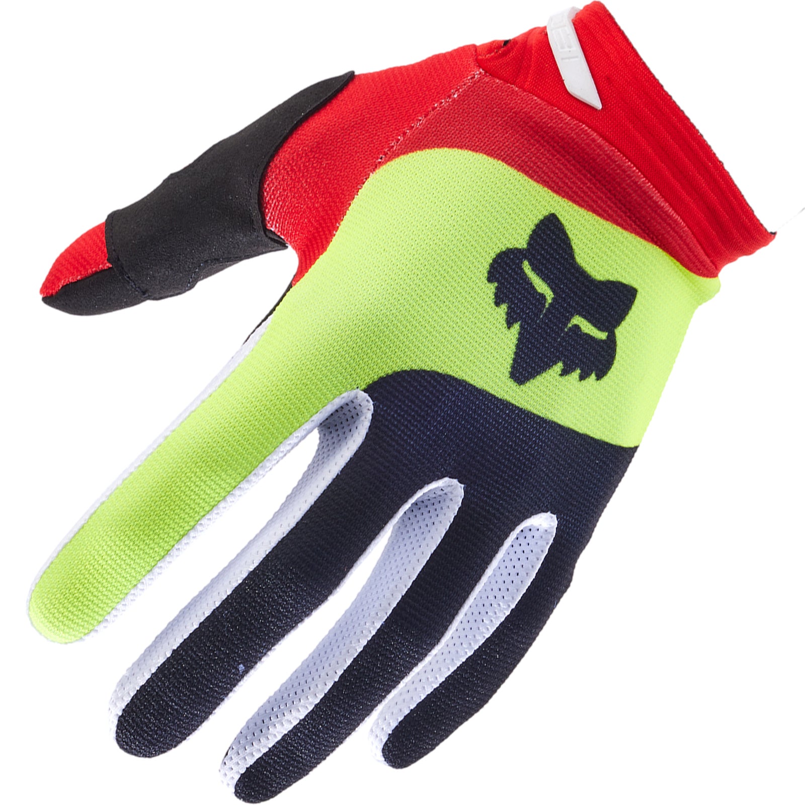 Gants cross Fox Racing 180 Ballast noirs et rouges - Équipement pilote