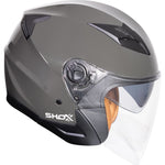 Shox Defender-X Open Face ECE R22.06 Motorcycle Helmet