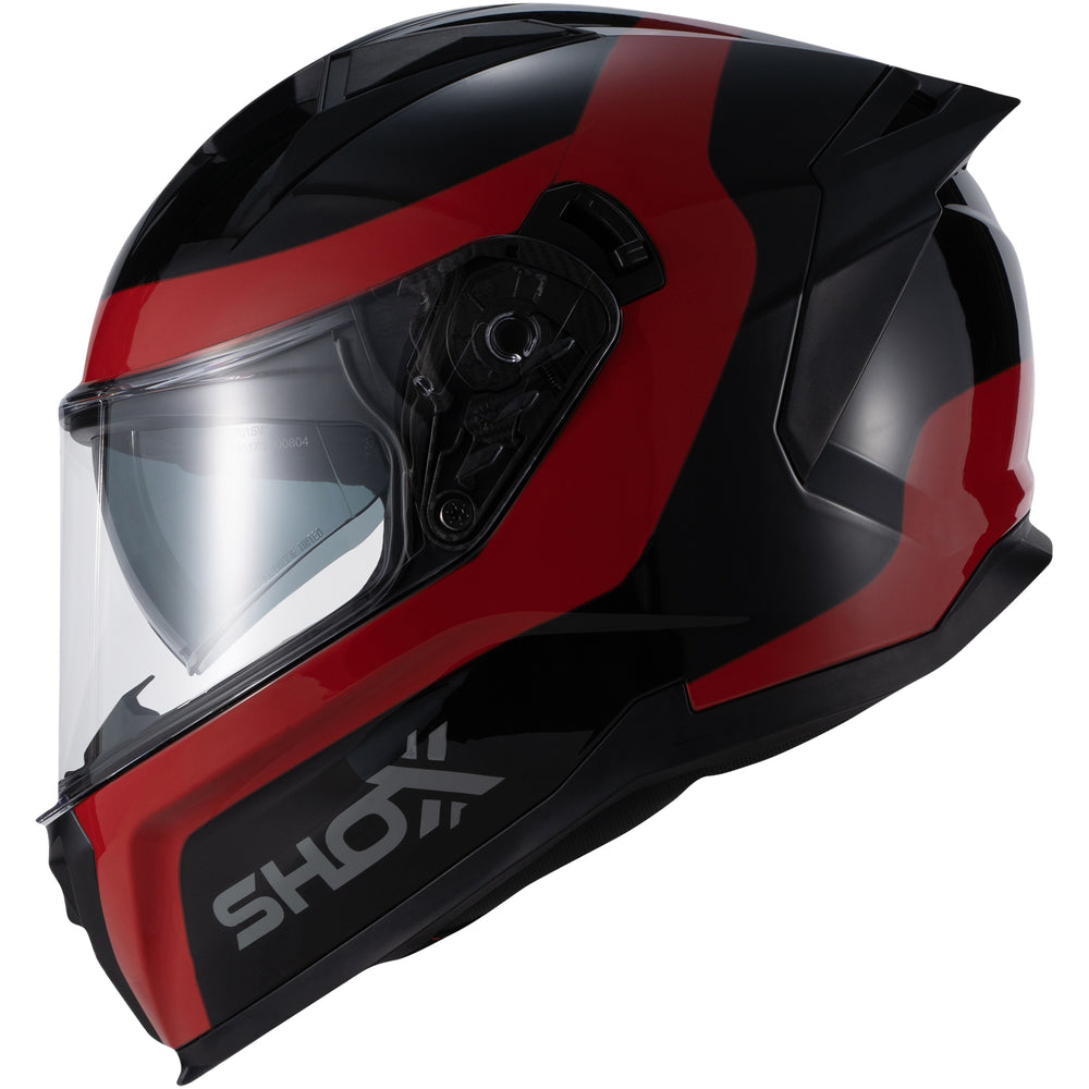 Shox Rapid Advance Motorcycle Helmet