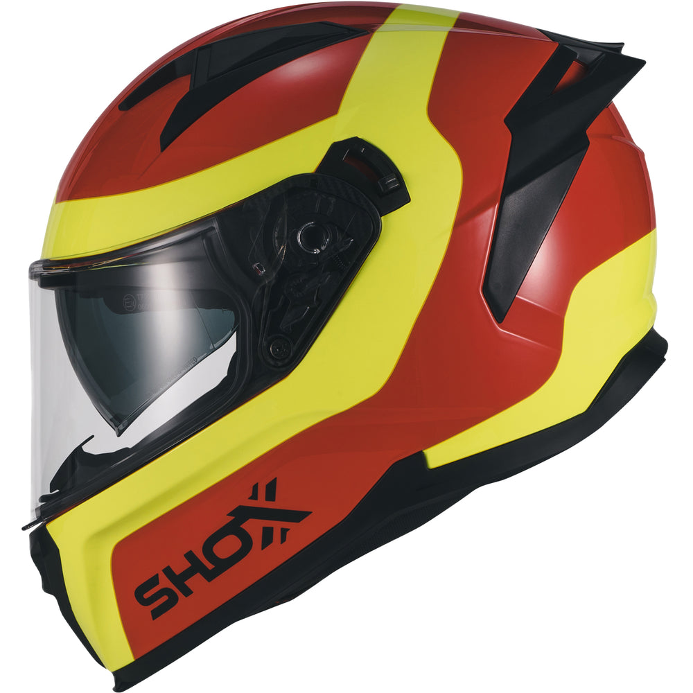 Shox Rapid Advance Motorcycle Helmet
