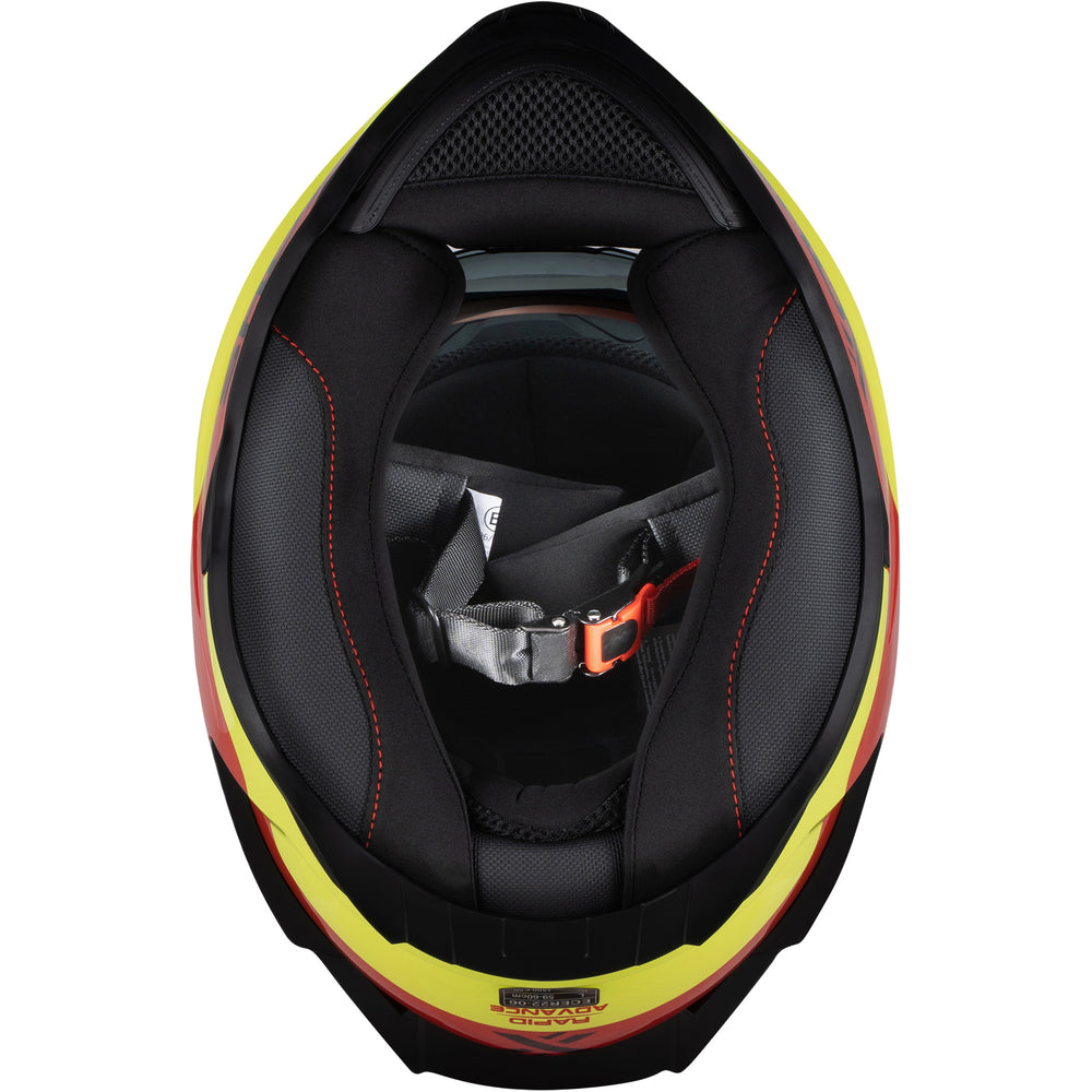 Shox Rapid Advance Motorcycle Helmet