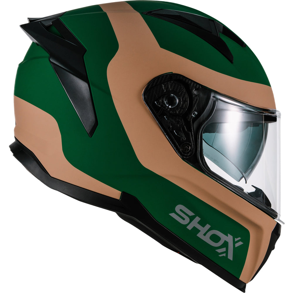 Shox Rapid Advance Motorcycle Helmet