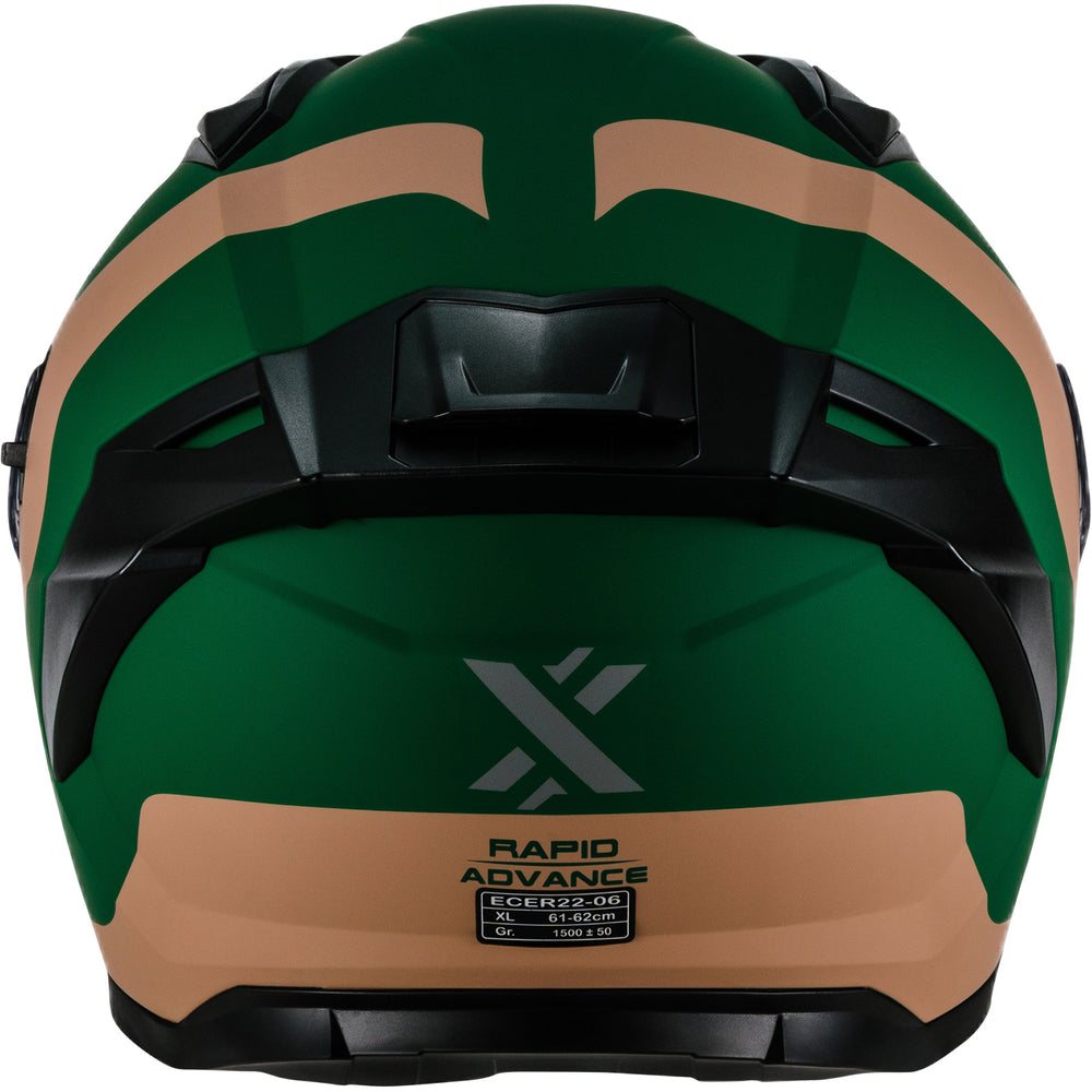 Shox Rapid Advance Motorcycle Helmet