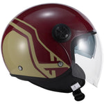 Shox Interceptor SV Delta Open Face Motorcycle Helmet