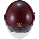 Shox Interceptor SV Delta Open Face Motorcycle Helmet