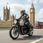 Shox Interceptor Rust Open Face Motorcycle Helmet