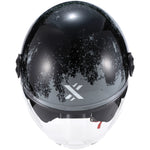 Shox Interceptor Rust Open Face Motorcycle Helmet