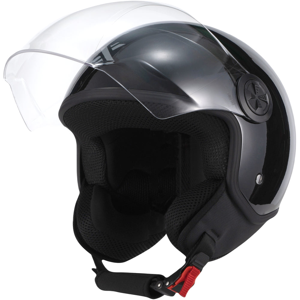 Shox Interceptor 8 Ball Open Face Motorcycle Helmet – Ghostbikes Shox Interceptor 8 Ball Open Face Motorcycle Helmet – Ghostbikes