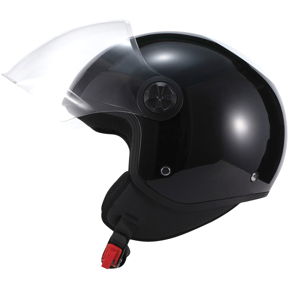 Shox Interceptor 8 Ball Open Face Motorcycle Helmet