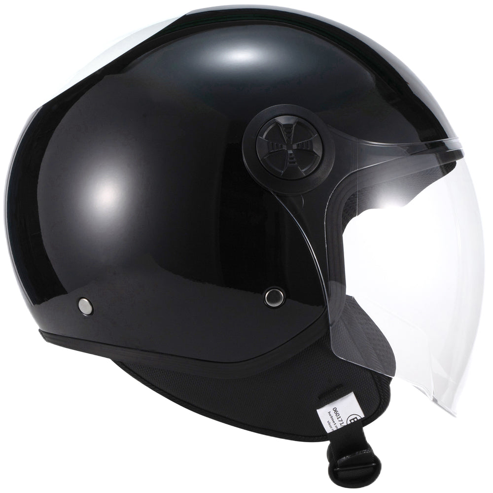 Shox Interceptor 8 Ball Open Face Motorcycle Helmet – Ghostbikes Shox Interceptor 8 Ball Open Face Motorcycle Helmet – Ghostbikes