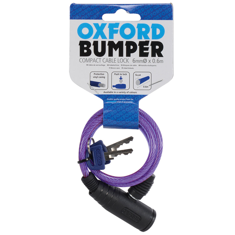 Oxford Bumper Compact Cable Lock