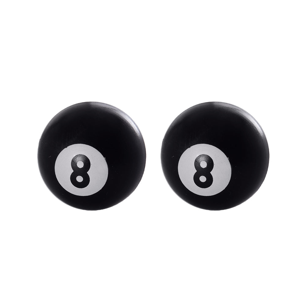 Oxford No 8 Ball Valve Caps Black (OX767)