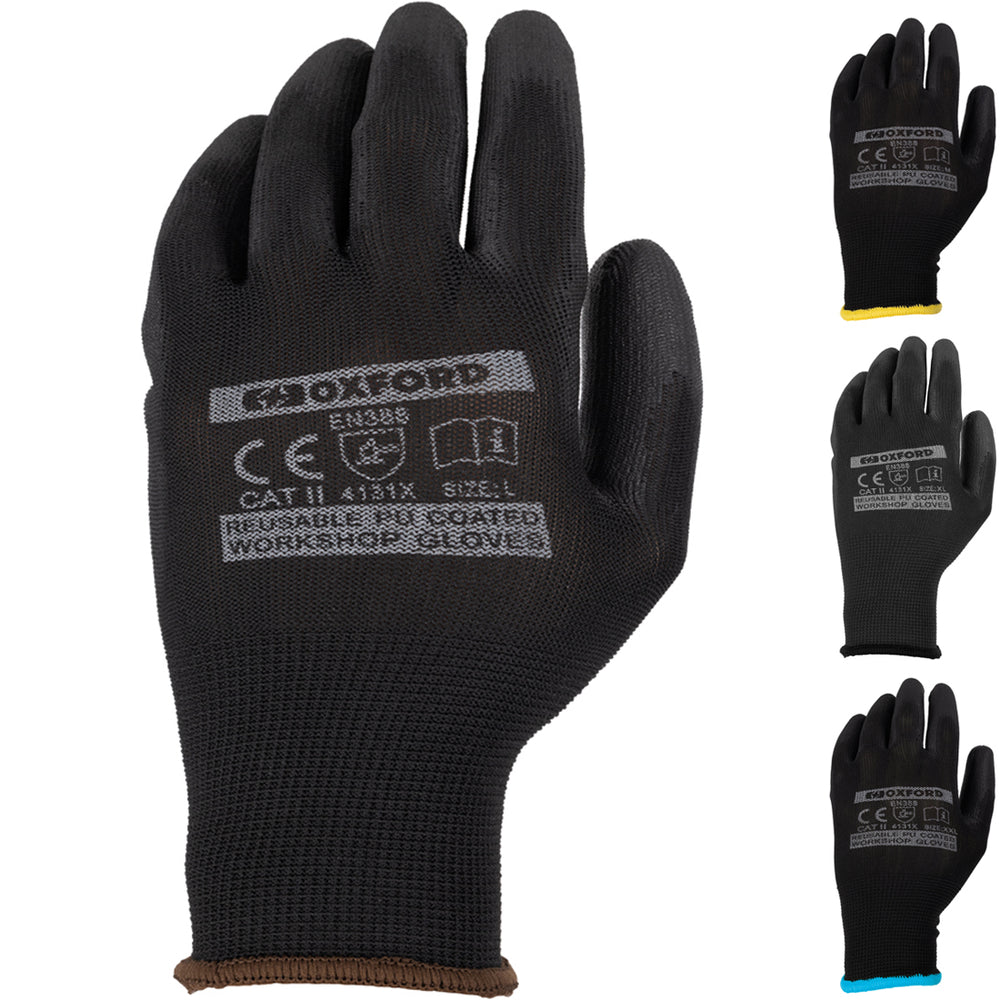 Oxford PU Coated Workshop Gloves