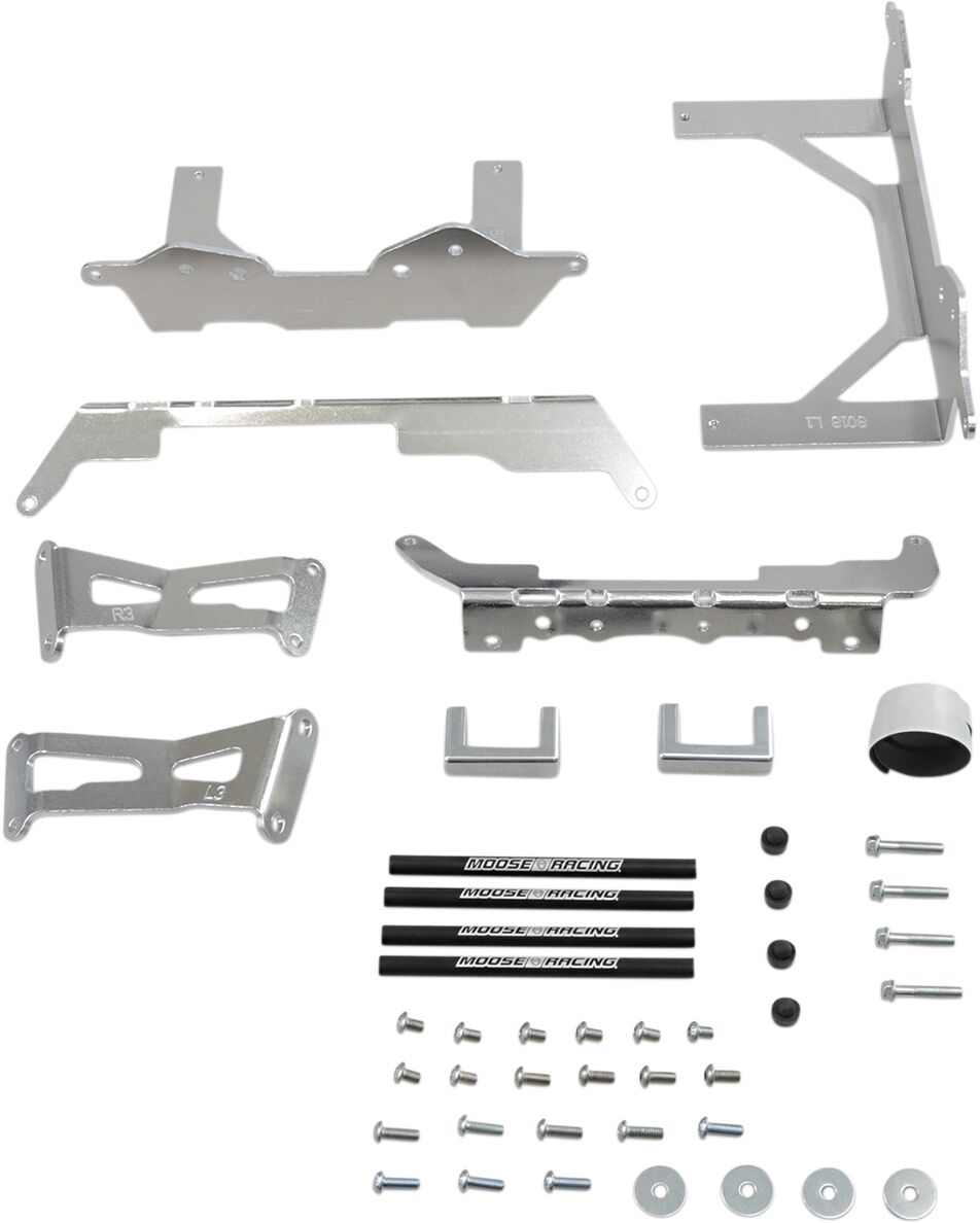 Moose Radiator Braces - Kawasaki KXF250 2017-19