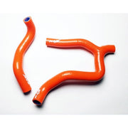 KSX Radiator Hose Kit - KTM SXF350 2019-20, Husqvarna FC350 2019-20 - Orange