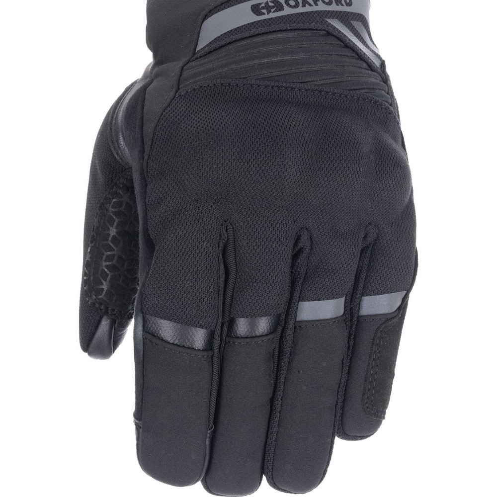 Oxford Dakar 1.0 Dry2Dry Ladies Motorcycle Gloves - Stealth Black
