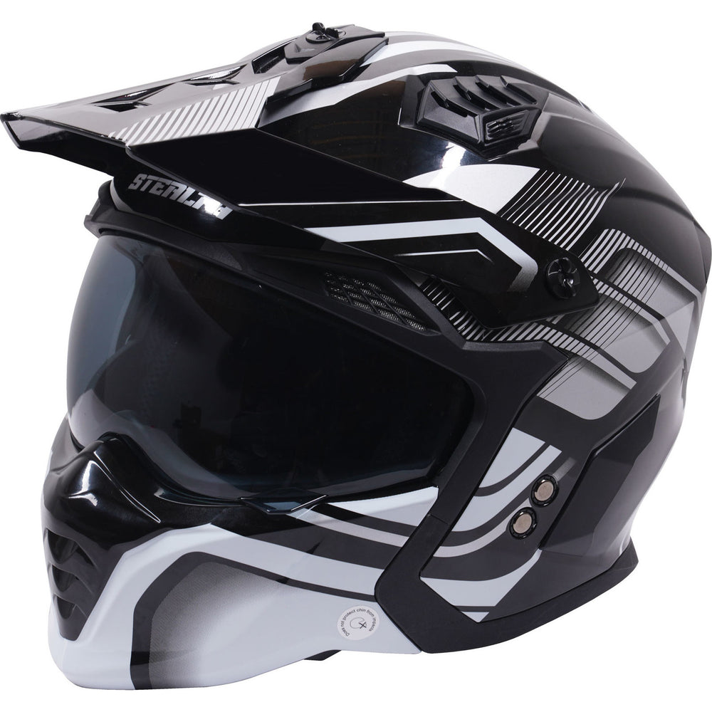 Stealth Fighter Orbit Open Face Motorcycle Helmet Stealth Fighter Orbit Open Face Motorcycle Helmet