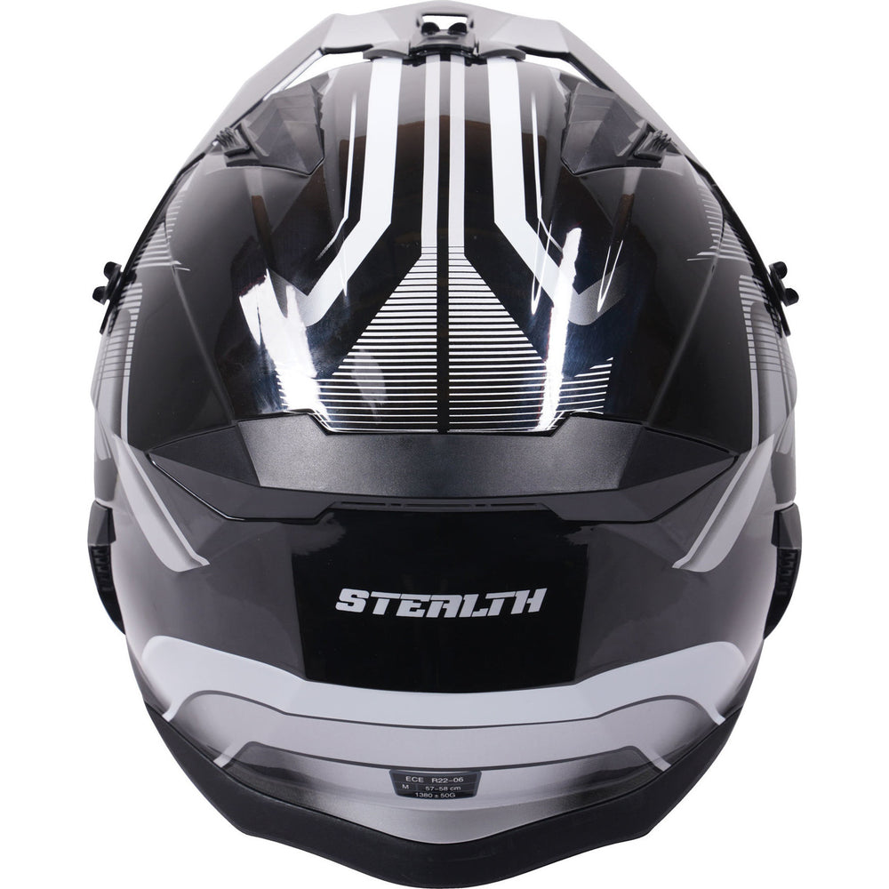 Stealth Fighter Orbit Open Face Motorcycle Helmet Stealth Fighter Orbit Open Face Motorcycle Helmet