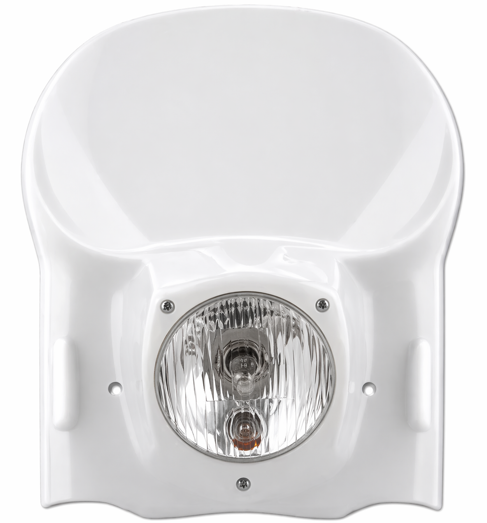 UFO Vintage Universal Headlight (78-88) White