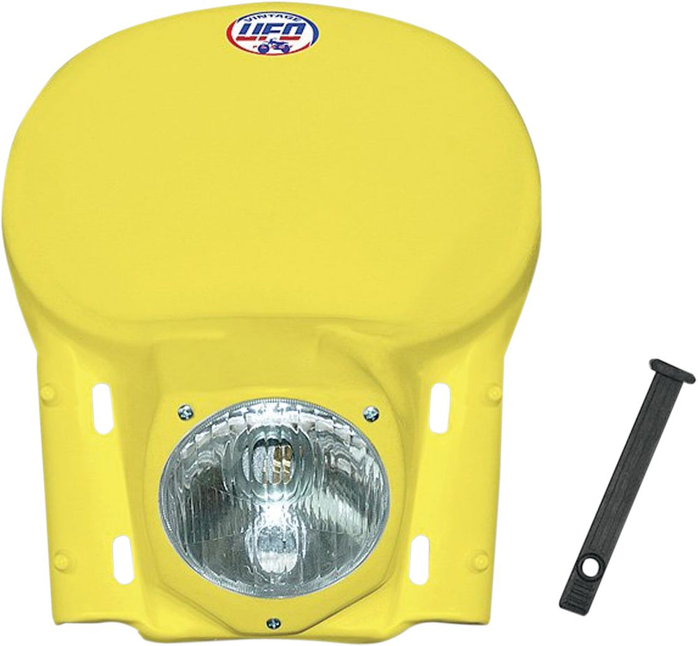 UFO Vintage Universal Headlight (1978-88) - Yellow