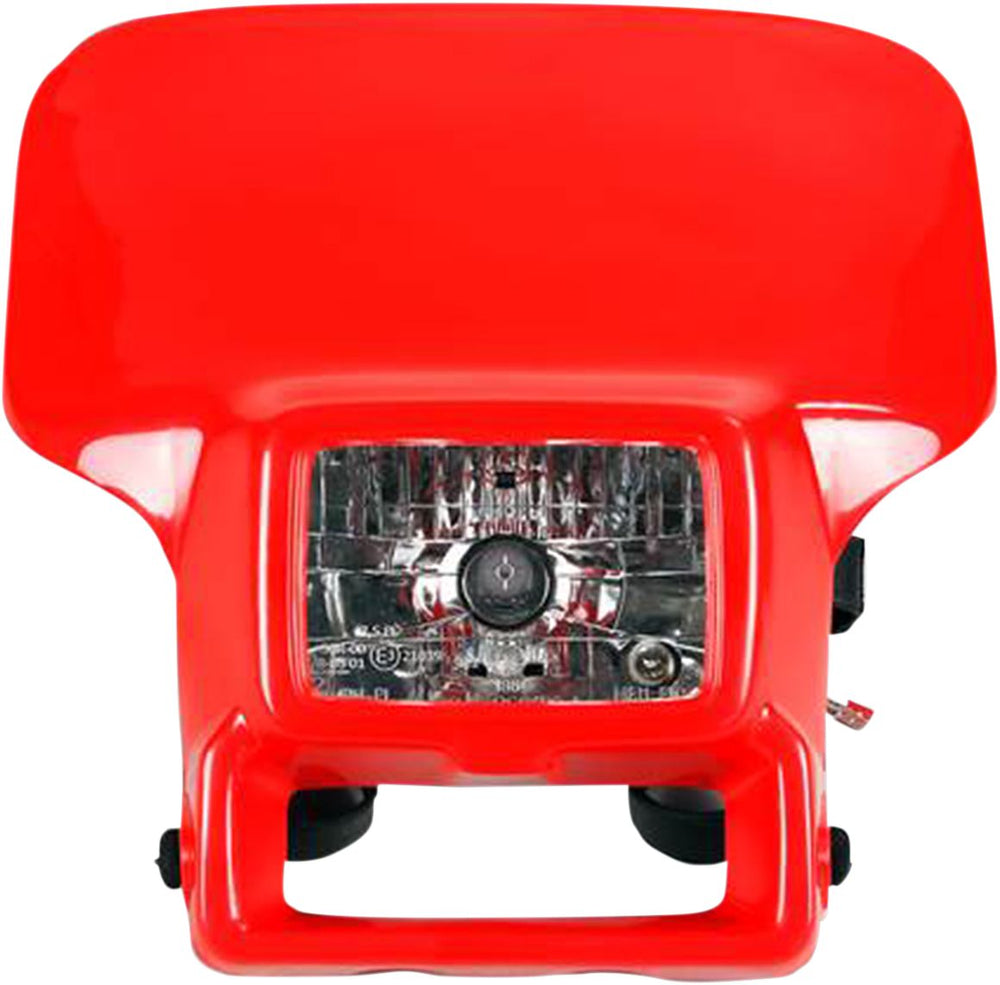 UFO Halogen Headlight For Honda XR 250/450R 1996-2004 - Red