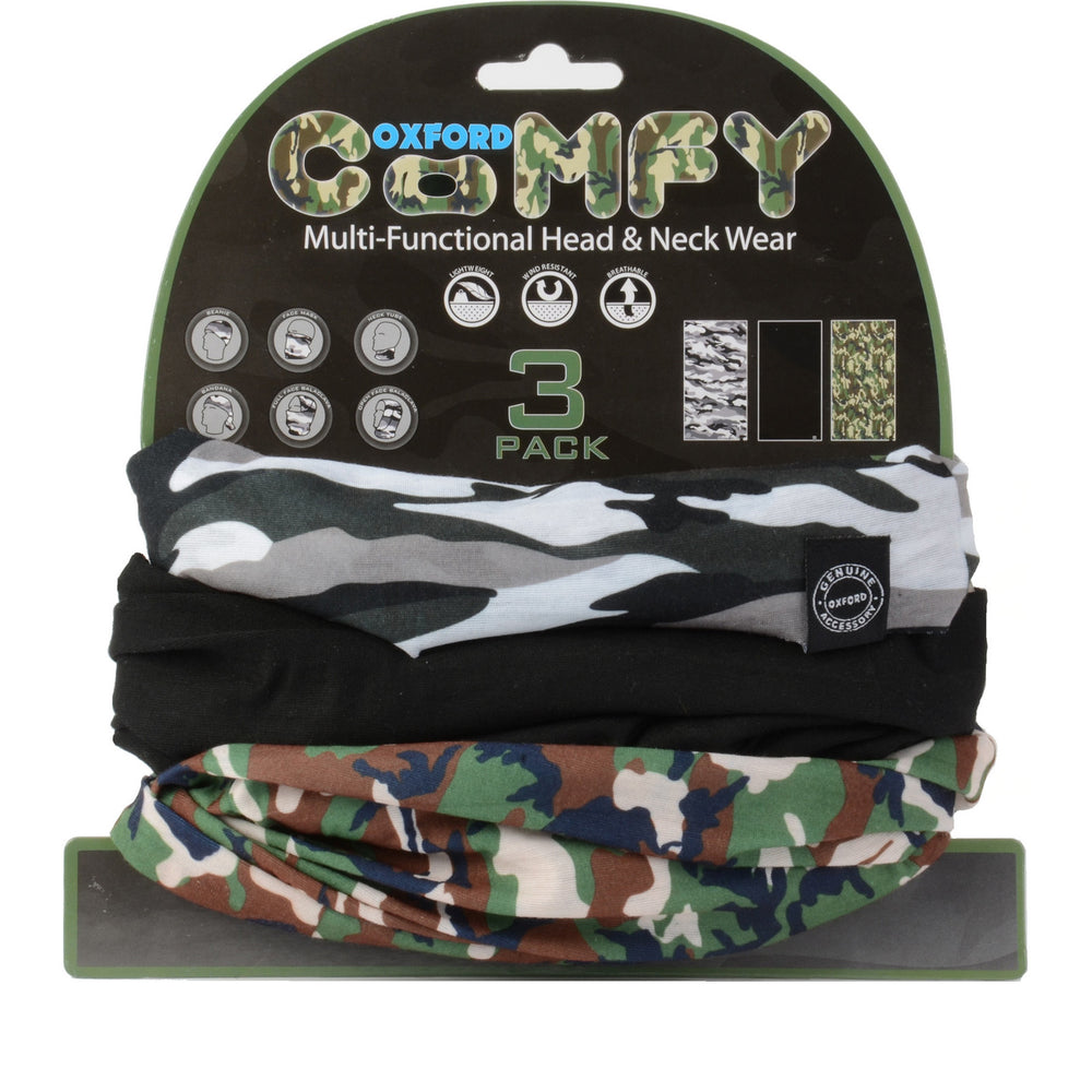 Oxford Comfy Camo 3 Pack