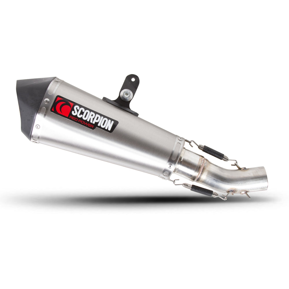 Scorpion Serket Taper Titanium Oval Exhaust For Ducati Scrambler 800 2015-2022