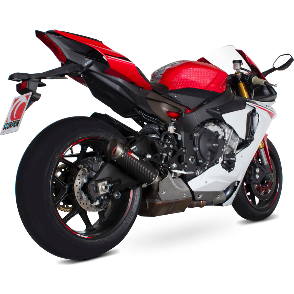 Scorpion RP-1 GP Carbon Round Exhaust For Yamaha YZF R1 / R1M 2015-2021