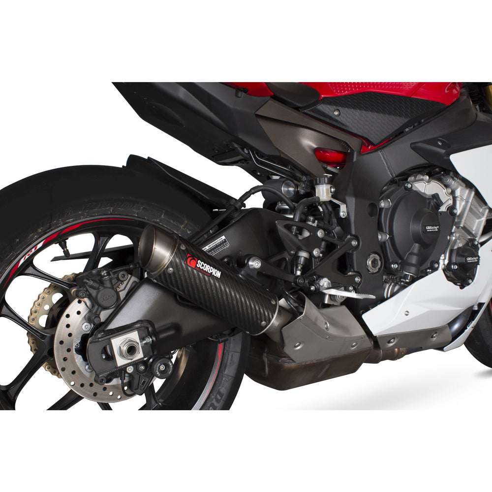 Scorpion RP-1 GP Carbon Round Exhaust For Yamaha YZF R1 / R1M 2015-2021