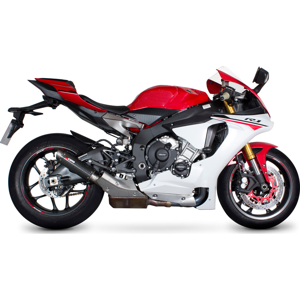 Scorpion RP-1 GP Carbon Round Exhaust For Yamaha YZF R1 / R1M 2015-2021