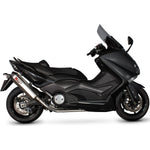 Scorpion Serket Parallel Stainless Oval Exhaust For Yamaha TMAX 530 2012-2016