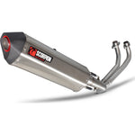 Scorpion Serket Parallel Stainless Oval Exhaust For Yamaha TMAX 530 2012-2016