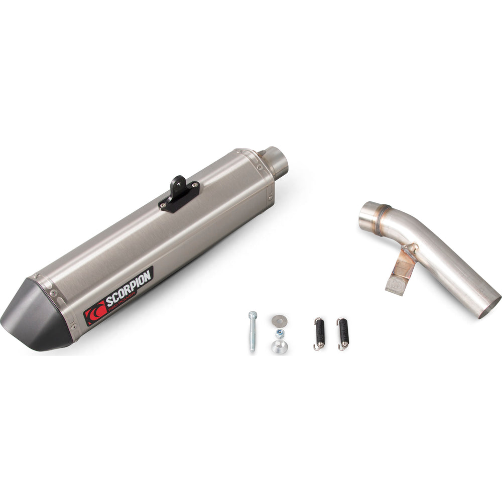Scorpion Serket Parallel Carbon Oval Exhaust For Kawasaki Versys 1000 Tourer And GT 2015-2018