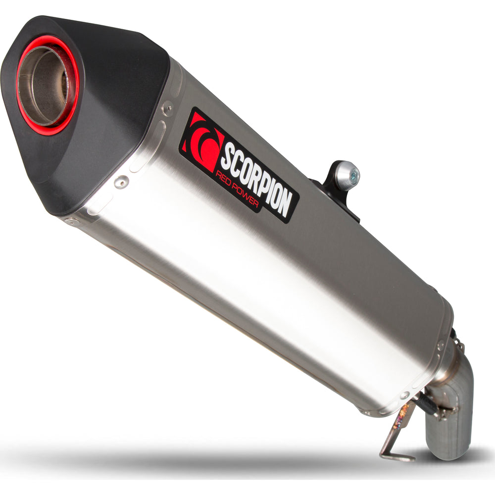 Scorpion Serket Parallel Carbon Oval Exhaust For Kawasaki Versys 1000 Tourer And GT 2015-2018