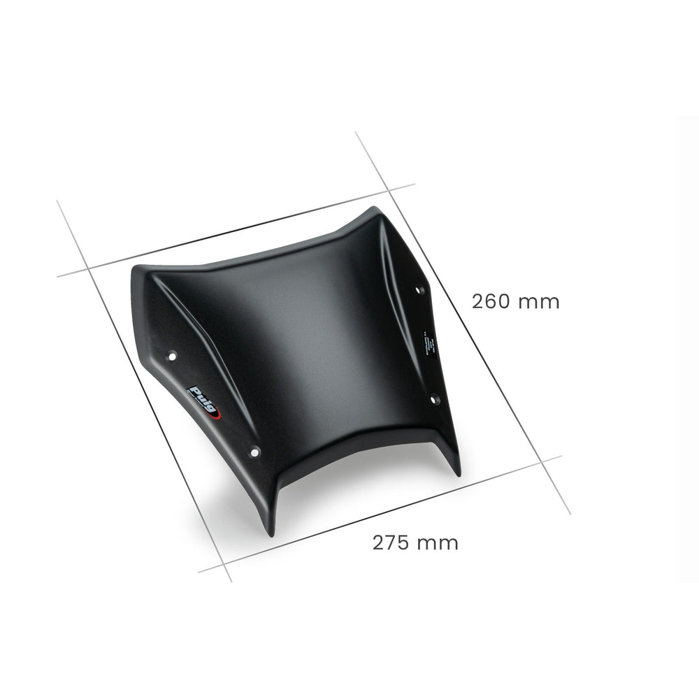 Puig New Generation Sport Screen For BMW R1300 GS 2023-2025 - Matt Black