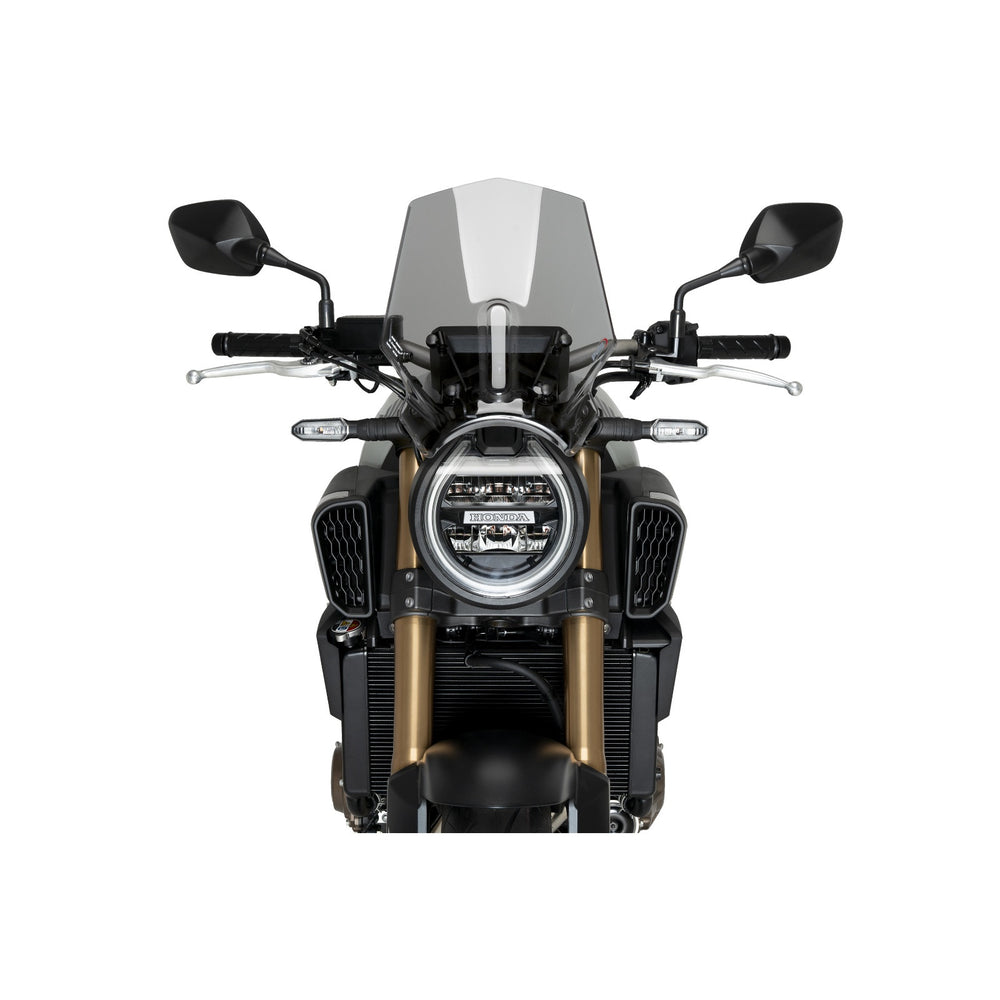 Puig New Generation Sport Screen For Honda CB650 R Neo Sports Cafe 2024-2025 - Light Smoke